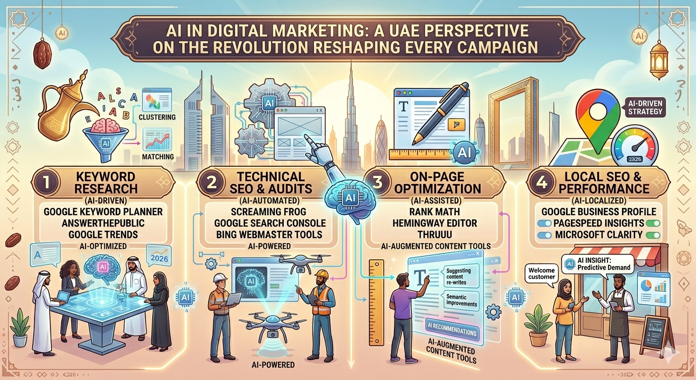 AI in Digital Marketing: A UAE Perspective on the Revolution Reshaping Every Campaign